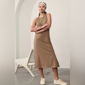 Athleta Essential Midi Dress (size large)